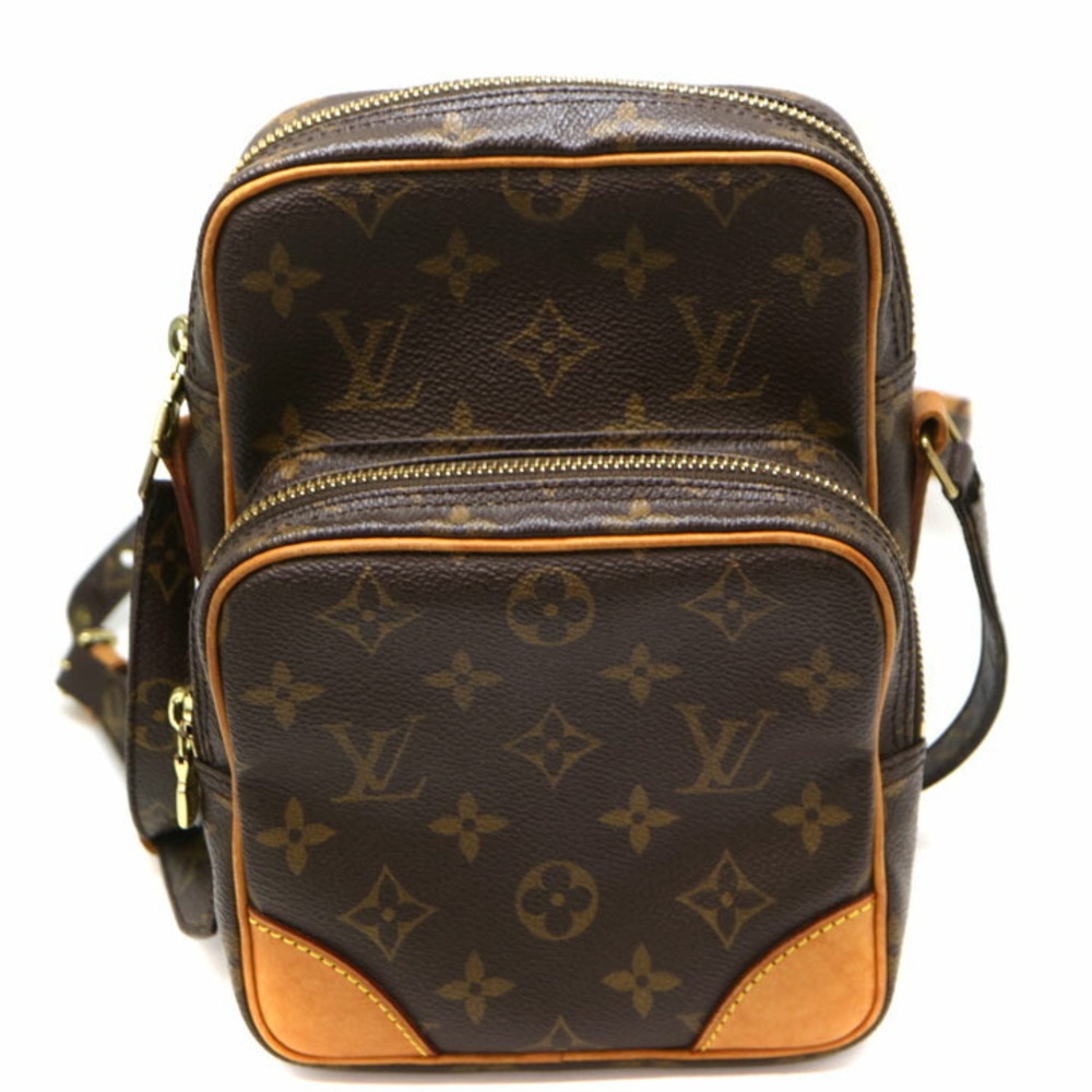 LOUIS VUITTON Amazon Shoulder Bag Monogram Canvas Brown LV